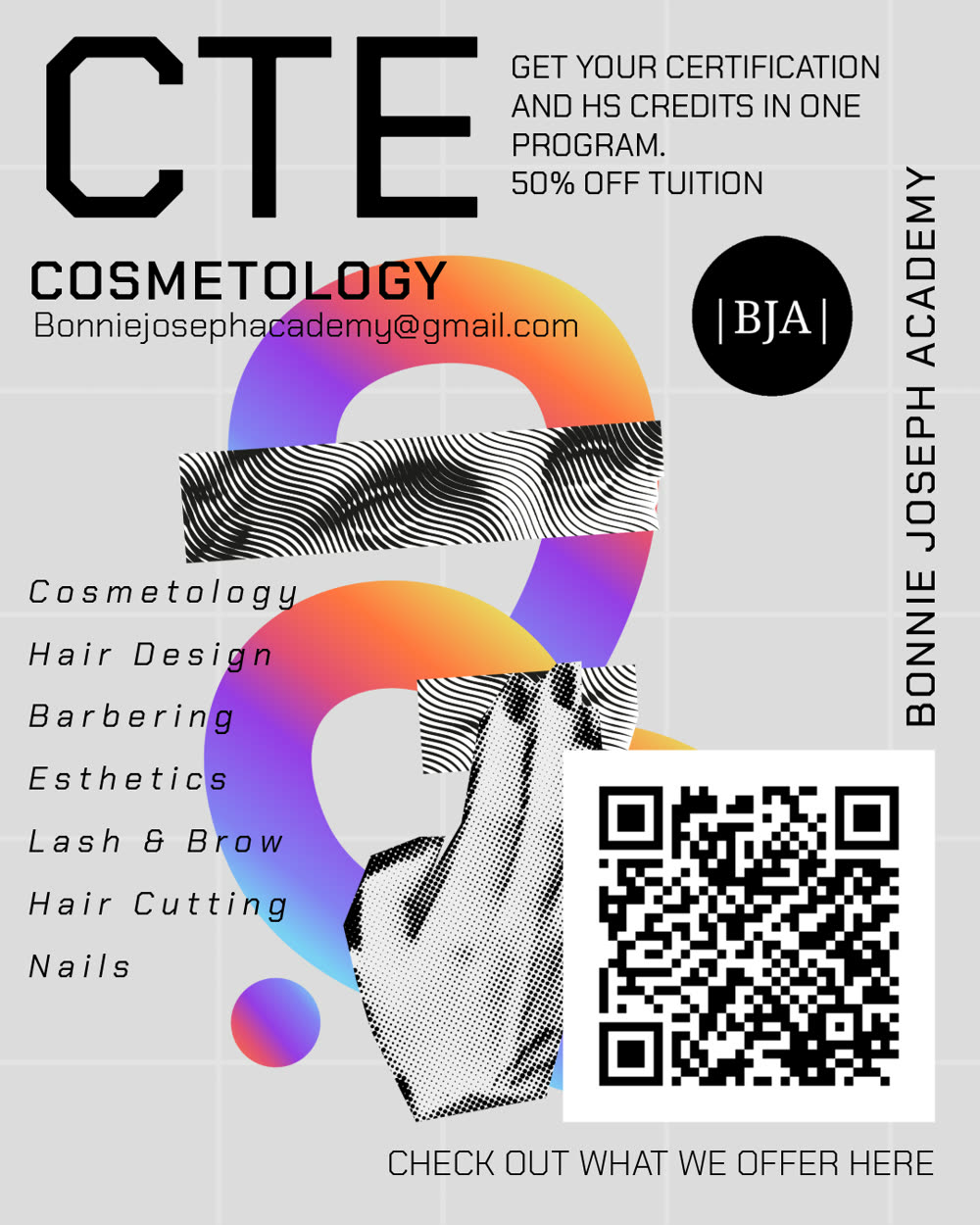 CTE Cosmetology certification program ad